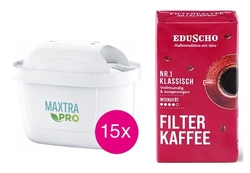 Brita Maxtra PRO Pure Performance 15ks + káva Eduscho zadarmo