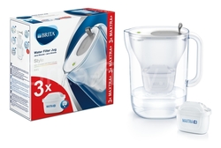 Brita filtračná kanvica Style sivá + 3x Maxtra+