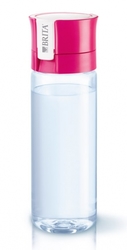 Filtračná fľaša Brita Fill & Go Vital ružová + 3 filtre MicroDisc