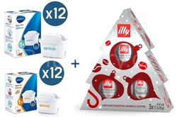Brita Maxtra+ 24ks + vianočné balenie kávy Illy zadarmo