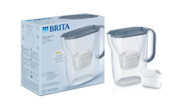 Brita filtračná kanvica Style Essential 2,4l sivomodrá