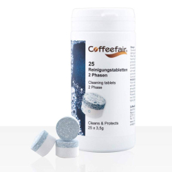 Čistiace tablety Coffeefair 2fázové 25 x 3,5g