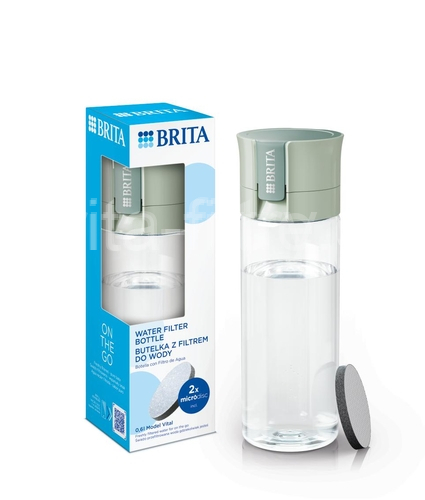 Filtračná fľaša Brita Fill & Go Vital zelená 2024