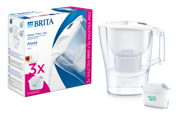 BRITA Aluna cool Calendar Biela + 3 filtre MAXTRA PRO