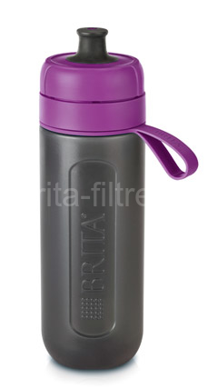Filtračná fľaša Brita Fill & Go Active fialová