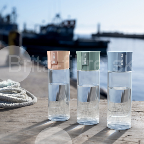 Filtračná fľaša Brita Fill & Go Vital modrá 2024